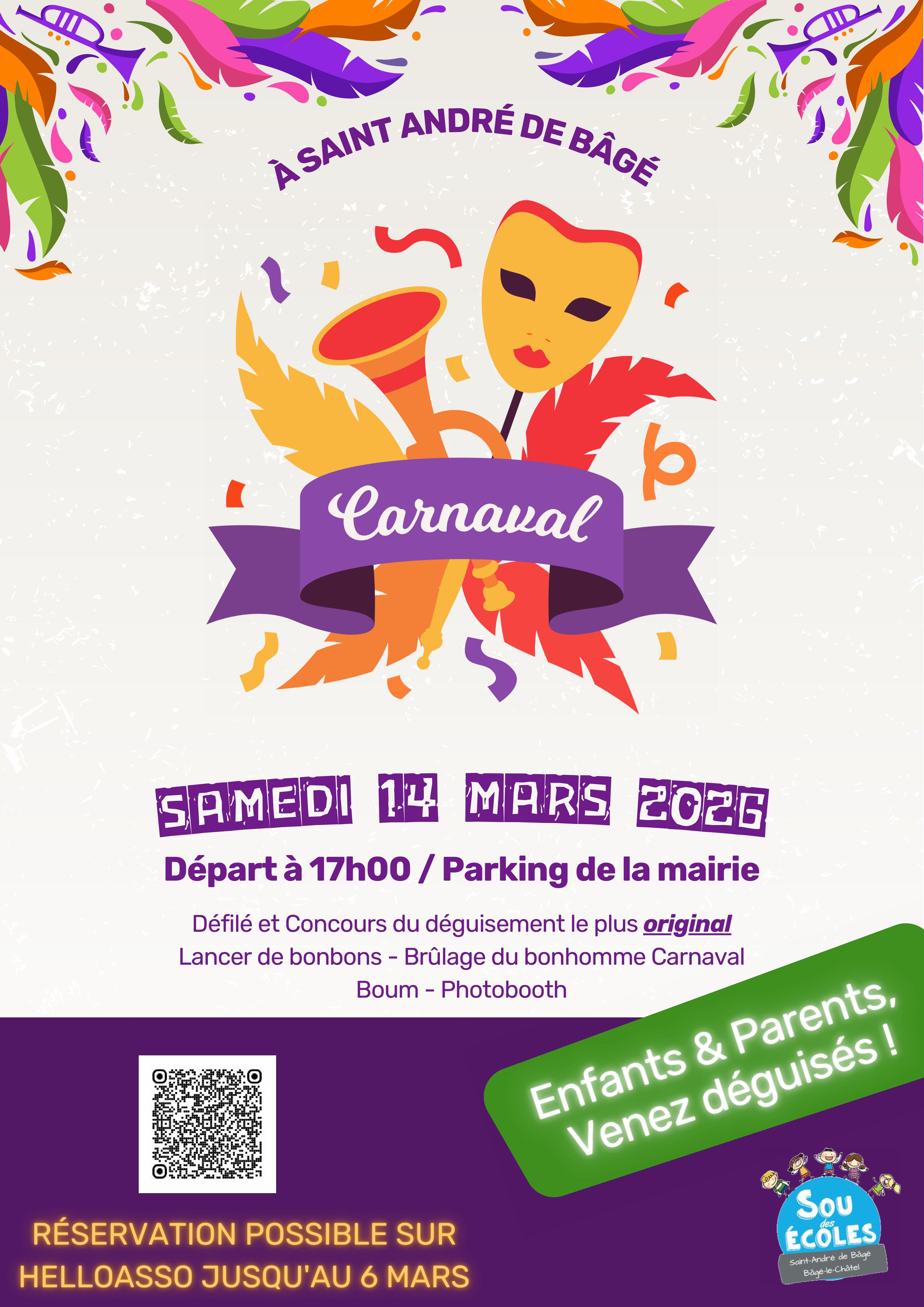 Flyer 🎭​ Carnaval