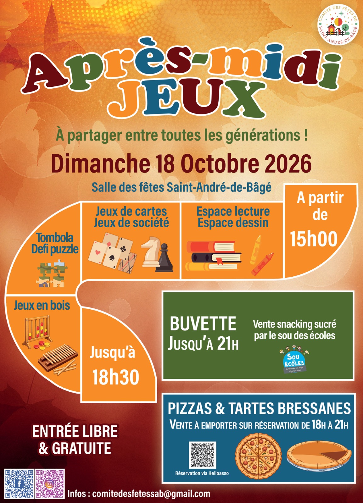 Flyer Vente de gâteaux